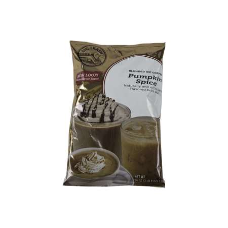 BIG TRAIN Pumpkin Spice Blended Ice Coffee Powdered Drink Mix 3.5lbs, PK5 BT.610890